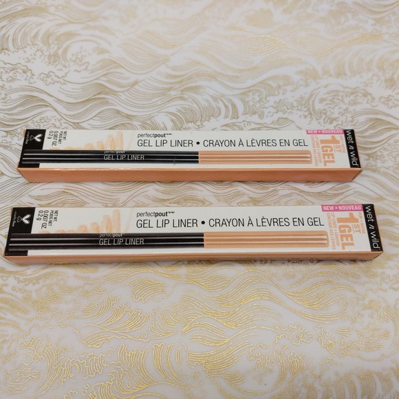 Wet n Wild Perfect Pout Gel Lip Liner Sand Nudes 658D Lot of 2 - Picture 1 of 3